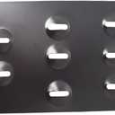 Tow Hook License Plate Bracket Replacement for GLK GLC GLA 2010-2020 C E Class Without Trailer Holes