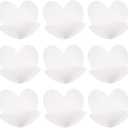 200pcs Kraft Chocolate Paper Candy Cups Cupcake Liners Muffin Paper Liner Baking Cups for Cake Balls Cupcake Wedding Birthday Shower Party Cafes White