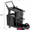 Garvee Welding Cart with Drawers, Welder Cart for Mig/Tig Welder