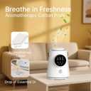 YOGIN Baby Humidifier for Bedroom Nursery 2.5L Ultrasonic Cool Mist, Ultra-Quiet & Safe for Sleep, Auto Shut-Off, Adjustable Mist, Easy Clean, BPA-Free, for Baby and Kids Room