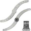 IWIWE WD22X33499 WD22X27724 Dishwasher Lower Spray Arm Compatible with GE Dishwasher Replaces AP7014276 WD22X26621 WD22X27724 WD22X10091 (1 Pc-Main image shows front & back)