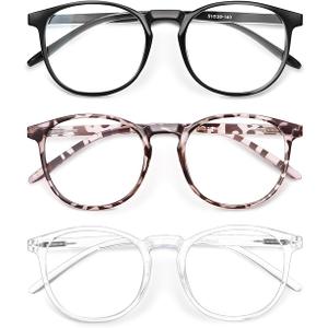 IBOANN Iconic Blue Light Glasses for Woman - Computer Glasses 99% Blue Light Blocking - Anti Eyestrain & UV Glare Protection