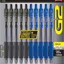 PILOT G2 Premium Gel Pens, Black Pens, Bold Point 1.0 mm, Refillable & Retractable Ballpoint Pens, 5 Black & 5 Blue, Pack of 10