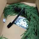 Solar Wreath 48 inch, Outdoor Christmas Wreaths Large with 250 LEDs & 8 Lighting Modes, Lighted Holiday Decorations for Outside