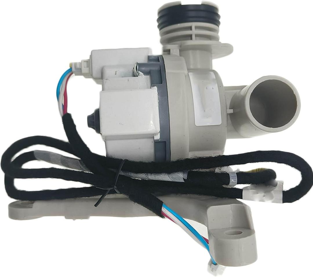 DC97-22840A Washer Drain Pump Assembly Compatible with samsung washer: WA52A5500AV/US, WA52A5500AC/US, WA51A5505AC/US, WA55A7300AE/US etc. Replace BD11-1A, AP7187712, PS16735612 etc.