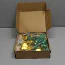 Hanaive 800 Pcs St. Patrick's Day Gold Coins Mardi Gras Coins Gold Green Lucky Coins Plastic Shamrock Leprechaun Coins for St. Patrick's Day Irish Themed Party Decoration Favors