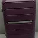 Samsonite Freeform Hardside Carry-On Luggage with Spinner Wheels - Hardshell Suitcase - TSA, Airline-Approved - Expandable Hard Shell, Smooth Rolling Wheels for Lightweight Travel - Amethyst Purple