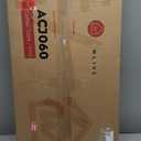 WLIVE Oval Coffee Tables, Modern Coffee Table for Living Room, Coffe Table for Small Space Home Office, Easy Assembly, 33.5" W x 18.9" D x 18.7" H, Espresso