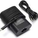 45W USB-C Laptop Charger Compatible for Dell XPS 13 XPS 12 9360 9365 9370 9333 9380 7390 9310 2-in-1, Inspiron 14 7437, Latitude 7275 7370 5175 5285 5290-2in1 LA45NM150 Adapter Power Supply