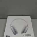 Wireless Bluetooth Headphones Active Noise Cancelling Over-Ear Headphones with Microphones, 42 Hours Playtime, HiFi Audio Adjustable Headphones. (Silver)