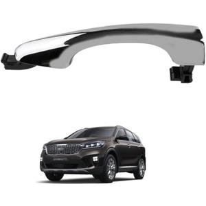 BestParts Rear Outside Door Handle Right Passenger Side RH Compatible with Kia Sorento 2016-2020 EX, L, LX, S, SX 2.4L L4 3.3L V6 Replace 82661C5010