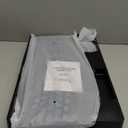 Wireless Keyboard and Mouse Combo, 2.4G Full Size Wave Keys Ergonomic Keyboard with Wrist Rest and 3-Level DPI Adjustable Wireless Ergonomic Mouse for Windows, Mac OS Desktop/Laptop/PC(Black)