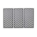 Grill Grate GR2210601-MM-00 Replacement Parts for Members Mark 5 Burner Gas Grill GR2210601-MM-00 Sam's Club Cooking Grids Cast Iron Grill Grates Broil King BBQ Rankam Grill Parts, 3 Pack