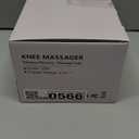 Knee Massager Smart with Heat, Red Light and Massage Therapy, 3 Vibration Modes and 3 Heating Levels, 2026 Updated Edition, LED Vitality Joints Knee Massager, Gifts for Grandma & Grandpa, White