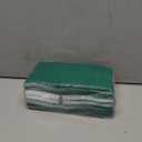 Horaldaily 100 Christmas Disposable Paper Decorative Guest Napkins, Green Gold Foil Christmas Tree Hand Towel for Party Lunch Dinner Kitchen Bathroom