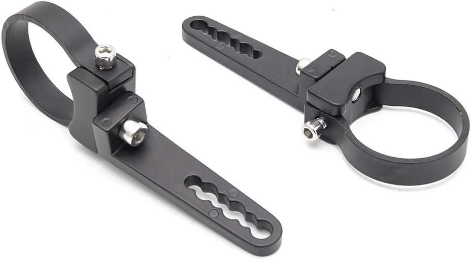 Tube Clamp Mounting Bracket, KMFCDAE Roll Bar Clamps for 2 Inch Tube Roll Cage Bull Bar Roof Rack LED Light Bar Mount (Adjustable, 1 Pair)