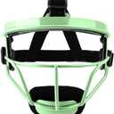 Dinictis Softball Face Mask, Lightweight, Comfortable, with Wide Field Vision, Durable and Safe Face Guards, Premium Protective Softball Fielder's Mask (Apple Green)