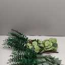 CulaLuva 130 Pcs Bulk Mixed Faux Greenery Stems | 5 Types Artificial Eucalyptus Branches, for Flower Arrangements/ Wedding Bouquets/ Vase Centerpieces and Home Decor