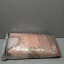 OLANLY Bathroom Rugs Sets 3 Piece, Soft Absorbent Microfiber Bath Mats and U-Shaped Contour Toilet Rug, Plush Shaggy Bath Mat Set for Bathroom (30"x20"+24"x16"+24"x20", Orange)