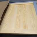 30"x22" Noodle Board Stove Cover with Handles（Natural Wood Color）., One Size