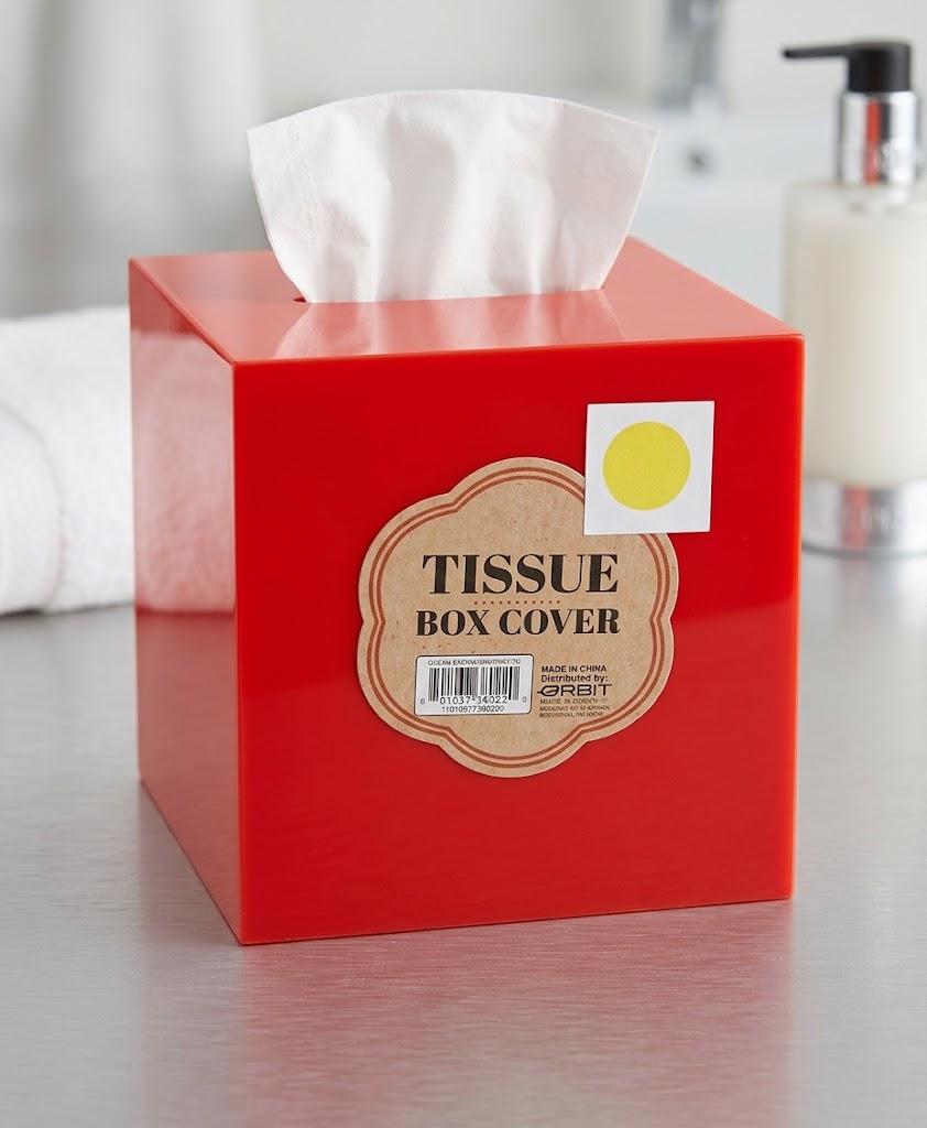 Tissue cover box