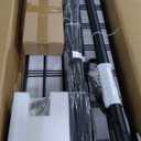 GADFISH Garage Ceiling Lift Storage Rack, Easy Lifting 85" Height Overhead Garage Storage Rack for Space Saving with Safety Lock, Suitable for 16"/24" Ceiling, 350LBS Capacity