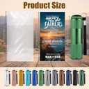 Tuanse 24 Set Father's Day Christian Gifts Bulk for Men Include Mini Flashlights Father's Bible Verse Card Aluminum LED Torches for Dad Husband Religious Sunday School Gifts, No Include Batteries