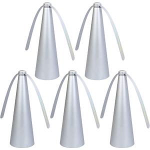 PIOPIAONIU 5 Pcs Table Fly Fans for Indoor and Outdoor Food Fans for Restaurant,Home Party