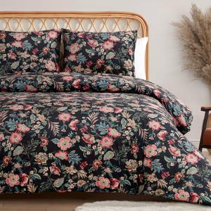 Jessica Simpson Arcadian Blooms Velvet Comforter Set Twin/Twin XL Size Comforter Bedding Set Ensemble - 2 Piece Set (Arcadian Blooms Comforter Set)