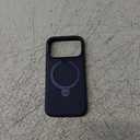 TORRAS Q3 Silicone 360 Spin for iPhone 17 Pro Case with Stand, Fit for MagSafe, Magnetic Ring Kickstand with Camera Control, Liquid Silicone Rubber Soft Phone Case for iPhone 17 Pro 6.3'', Deep Blue