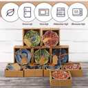 12 Pcs 3.3 Inches Small Ceramic Bowls Wedding Favors for Guests Bulk Mexican Salsa Bowl Dipping Boho Pottery Dishes for Bridal Shower Gifts Rustic Souvenirs