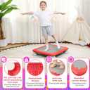 Zhenx Mini Trampoline for Autistic Kids Sensory Bounce Board Indoor Outdoor