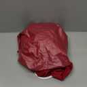 Obstal Fitted Round Red Table Cloth, Reversible Waterproof Stain Resistant Elastic Stretch Tablecloth, Wipe Clean Table Cover for Outdoor/Indoor Use, Fits Round Tables up to 48" - 56" Diameter