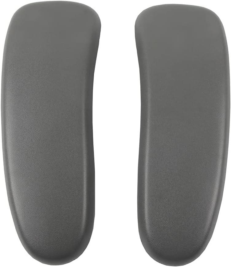 MingYi.office Vinyl Arm Pads Caps Replacement for Herman Miller Classic Aeron Office Chair Smoke Color