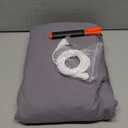 Grounding Sheets Queen Size, 20% Pure Silver Fiber + 80% Organic Cotton, Grounded Sheet Earth Connected Bedding Fitted Earth Sheets with Grounding Cord (Gray)