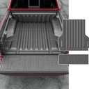 powoq Truck Mat Compatible with 2022 2023 2024 2025 2026 Nissan Frontier Truck Bed Mat Tailgate Liner Replacement for 2022-2026 Nissan Frontier Accessories