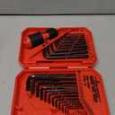 41-Piece Hex Key Allen Wrench Set, L Shape Hex and Torx Key Wrenches with Torque Handle | SAE(0.028"-3/8") | Metric(0.7mm-10mm) | Torx(T9-T50) in 3-Layer Storage Case, Heat Treated Cr-V Steel