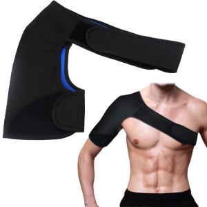 FERCAISH shoulder Adjustable Brace, Sports Protection Shoulder Strap Brace for Sleeping Outdoor Lifting Sports, Relieve Chronic Tendinitis Pain, Breathable Sports Protective Gear(R)
