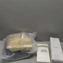 Nervure 175PCS Clear Purple Plastic Plates - Purple Party Plates Set for 25 Guests Include 25Dinner Plate, 25Dessert Plate, 25Cups, 75 Cutlery, 25Napkins Perfect for Wedding, Party & Bridal