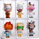 Wall Mounted Figurine Box, White 11 cm × 7 cm