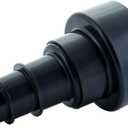 POWERTEC 70297 Modular Step 4 in 1 Adapter - Shop Vac Dust Collector Hose Fittings