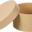1 Pack Present Box 4.92x2.3 inch Mini Round Present Box Boxes with Lids, Bridesmaid Wedding Proposal for Graduation Birthday Wedding Storage