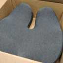 Seat Cushion for Office Chairs Large U-Shaped Memory Foam Desk Chair Cushions for Long Sitting Comfort, Ergonomic Thick Support Pad for Work from Home & Daily Office Use