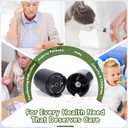 Cordless Electric Pill Crusher Grinder Pulverizer，Suitable for Children, the Elderly and Pets to Grind Pills，Multiple Small/Large Pills, Vitamins，Removable Grinding Cup for Easy Cleaning