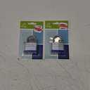 Top Flight Padlock, Heavy Duty, With 2 Keys, 2 Pack