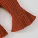 SUNNY PIGGY Baby Girl Clothes Infant Newborn Outfits Romper 0-18 Month Toddler Girls Clothing Pant Set (Orange)