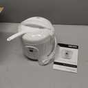 Aroma Housewares 8-Cup (Cooked) (4-Cup UNCOOKED) Digital Rice Cooker and Food Steamer (ARC-914D),White