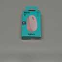 Logitech M170 Wireless Mouse for PC, Mac, Laptop, 2.4 GHz with USB Mini Receiver, Optical Tracking, 12-Months Battery Life, Ambidextrous - Rose