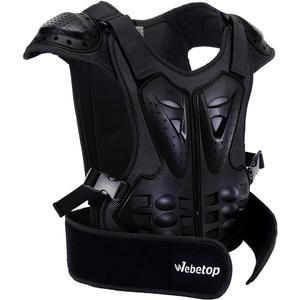 Webetop Adults Dirt Bike Body Chest Spine Protector Armor Vest for Skiing, Large