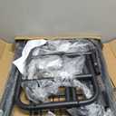 ALIMORDEN Rolling Laundry Cart with Hanging Rack & Extra Large Basket,Black